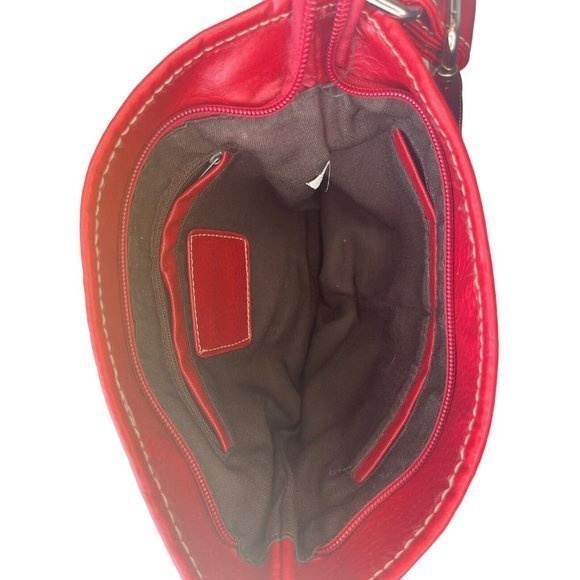 Patchwork Crossbody Bag Purse Multicolor Leather Canvas Suede Fun Cute Summer - Picture 5 of 13